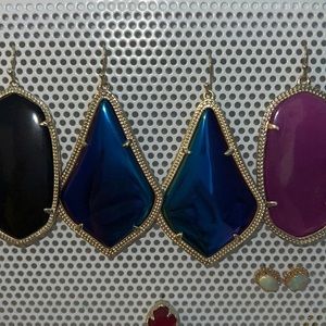 Iridescent Kendra Scott earrings